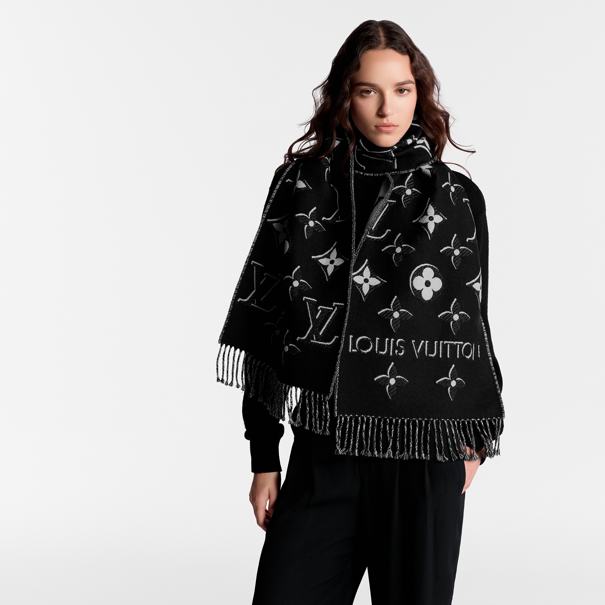 LV Essential Shine Scarf S00 - Women - Accessories | LOUIS VUITTON ®